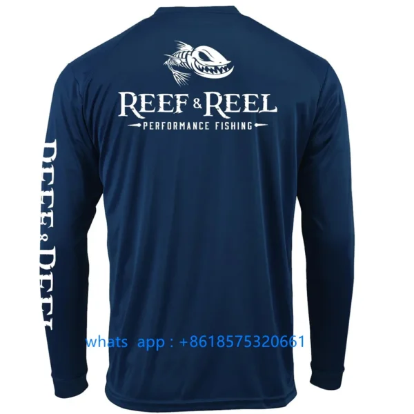 Reef&Reel Men's Outdoor Fishing Shirt - Sun Protection & Comfort