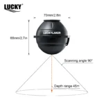 LUCKY FF916 Wi-Fi Fish Finder: Catch More with Smart Tech - Image 3