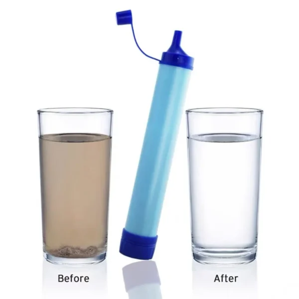 Portable Water Purifier for Camping - Drink Directly from Nature