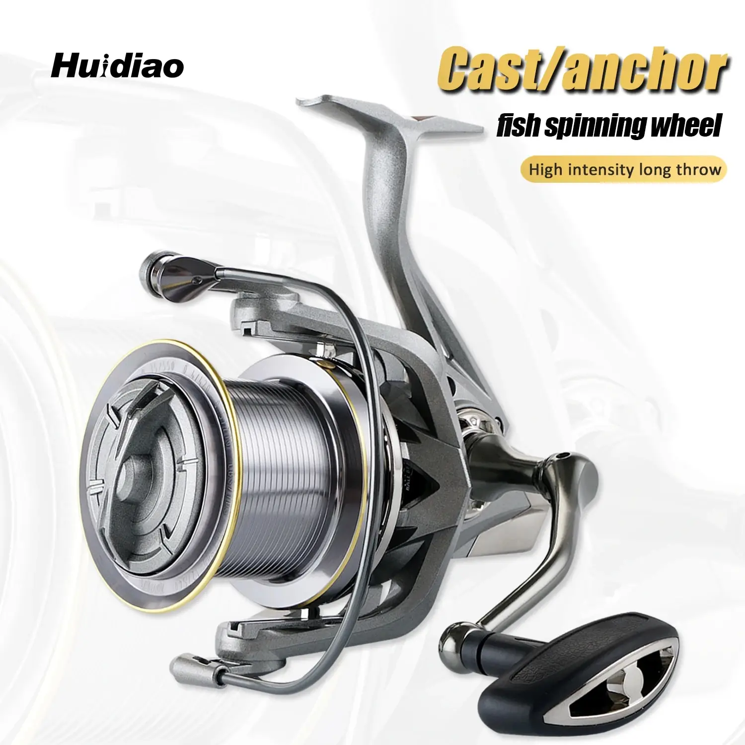Huidiao 25 KG Stainless Steel Fishing Reel for Big Catches