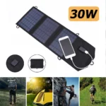 Portable 70 W Waterproof Solar Charger for Outdoor Adventures