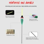 Vibrant 10-Pack Fir Fishing Floats for Carp Success - Image 5