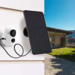 10W 5V IP Security Camera Charger Type-C DC5521 Monocrystalline Portable Solar Panel Wall Mount for Intelligent Doorbell Camera - Image 2