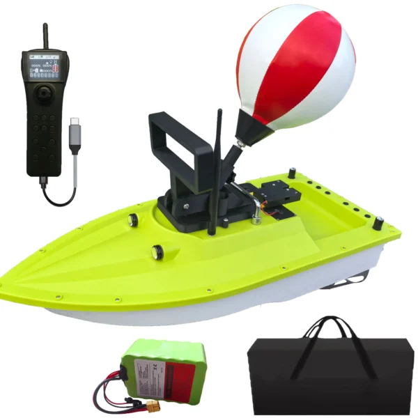 S80 High-Speed Saltwater RC Fishing Bait Boat with GPS Magic