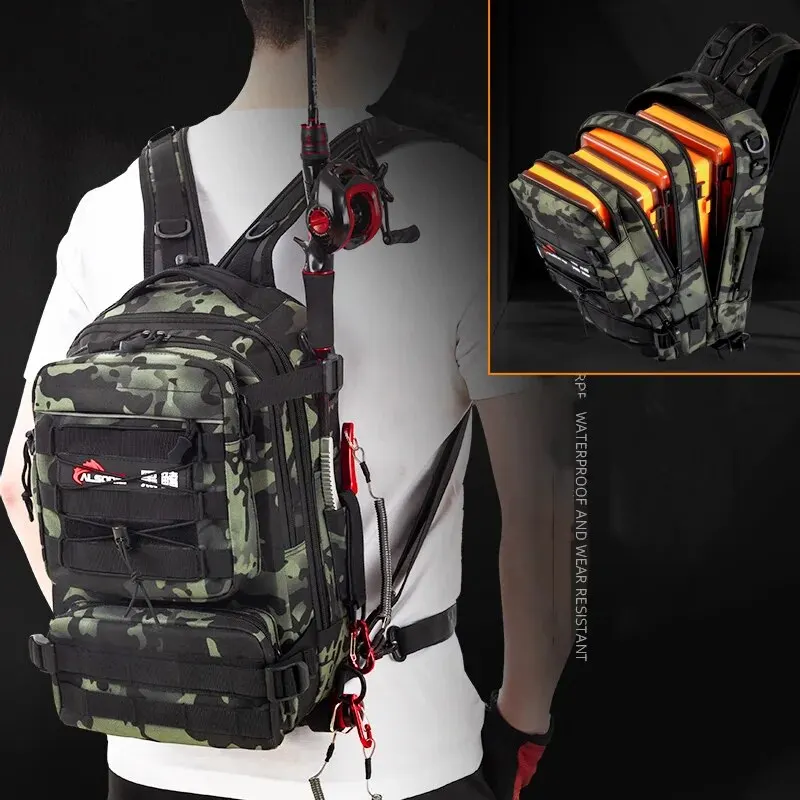 Explore the Outdoors with SCIONE Fishing Tackle Backpack