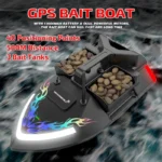 Innovative RC Fishing Bait Boat with GPS & Night Vision - Image 2