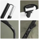 Ultralight 150 kg Camping Cot: Compact, Widened Comfort Bed - Image 4