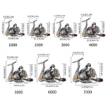 Versatile Rooblinos LD Fishing Reel for Salt & Freshwater Adventures - Image 3