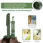 Adventure-Ready Filterwell Mini Hand Pump Water Straw - Image 4