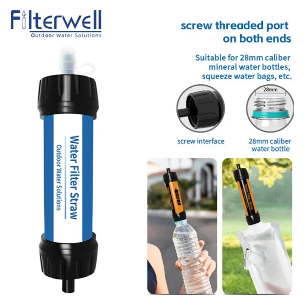 Adventure-Ready Filterwell Camping Water Straw - Stay Hydrated!