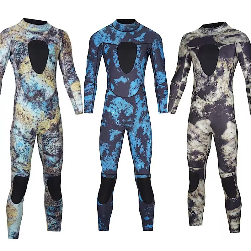 NEW Men Camouflage Wetsuit 3mm Neoprene Surfing Scuba Diving Snorkeling Swimming Body Suit Wetsuit Surf Kitesurf Equipment 3XL 5 kf S7ace2a4253c94030bce54ce87756e7a9v