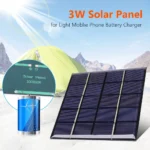 Compact 3 W Portable Solar Panel: Power Up Anywhere! - Image 3