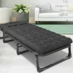 Portable Folding Camping Bed: Adjustable & Easy to Store - Image 2