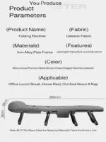 Adventure-Ready Folding Camp Bed: Relax Anywhere, Anytime - Image 6