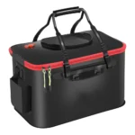 Ultimate Waterproof Fishing Bucket Bag with Side Pocket - Image 2