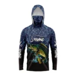 Ultimate UV Protection Hooded Fishing Shirt for Men - Image 2