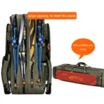 Durable Multifunctional Fishing Rod Bag - Waterproof & Portable - Image 6