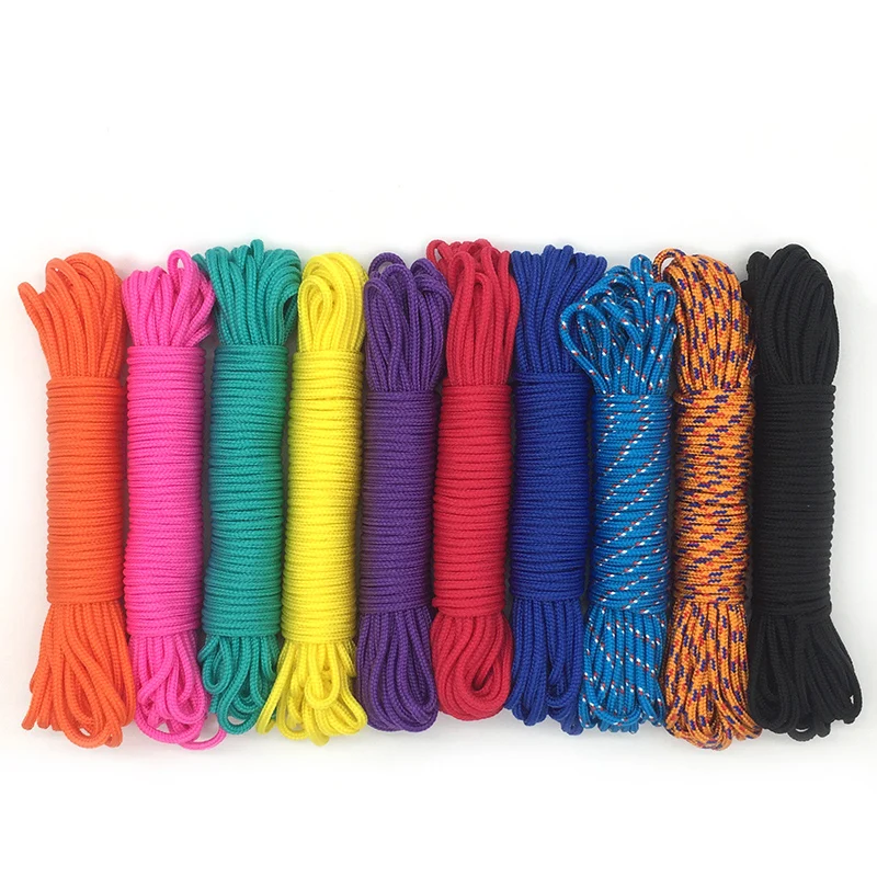 Durable 100 m 2 mm Parachute Cord for Adventure & Crafting