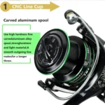 JOSBY Pro Fishing Reel: 20 KG Drag & Smooth 5.2: 1 Gear Ratio - Image 4