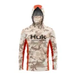 Ultimate HUK Fishing Shirt: UPF 50+ Hooded Sun Protection - Image 3