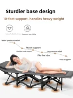 Ultimate Portable Military Camp Cot: Comfort Anywhere! - Image 5