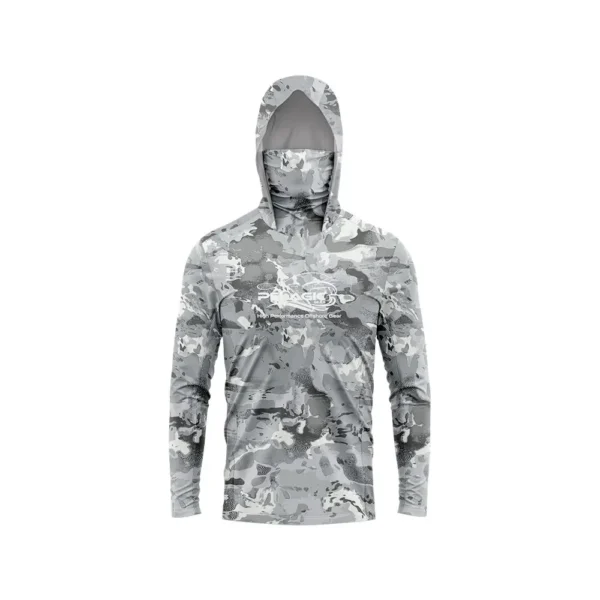 Ultimate UPF 50 Fishing Shirt with Hood & Face Mask Gear