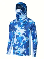 Hooded Fishing Shirt for Men - Ultimate UV Protection Jersey - Image 4