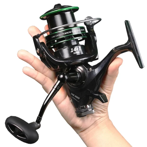 JOSBY Pro Fishing Reel: 20 KG Drag & Smooth 5.2: 1 Gear Ratio