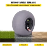 Beach Balloon Wheels for Kayaks & Canoes - Easy Glide Tires - Image 5