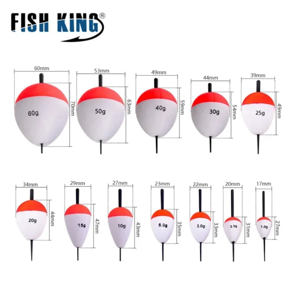 Ultimate 5 PCS EVA Fishing Float Set for Ocean Adventures