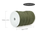 Ultimate 100 m 550 Paracord: Durable Outdoor Survival Rope - Image 4