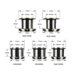 Huidiao 25 KG Stainless Steel Fishing Reel for Big Catches - Image 5