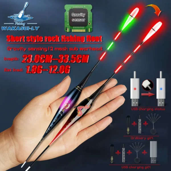 Illuminate Your Night Fishing with Color-Changing LED Float