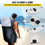 Elevate Your Kayaking: Succe Inflatable Outrigger Stabilizers - Image 4