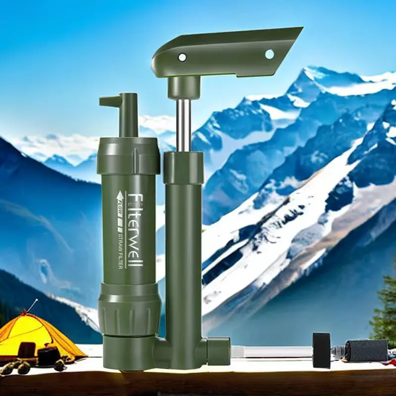 Adventure-Ready Filterwell Mini Hand Pump Water Purifier
