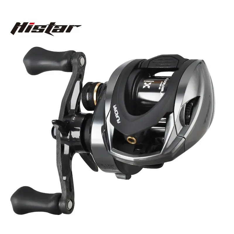 Histar Aurora AIR Ultra-Light Baitcasting Reel - 8.1: 1 Gear Ratio
