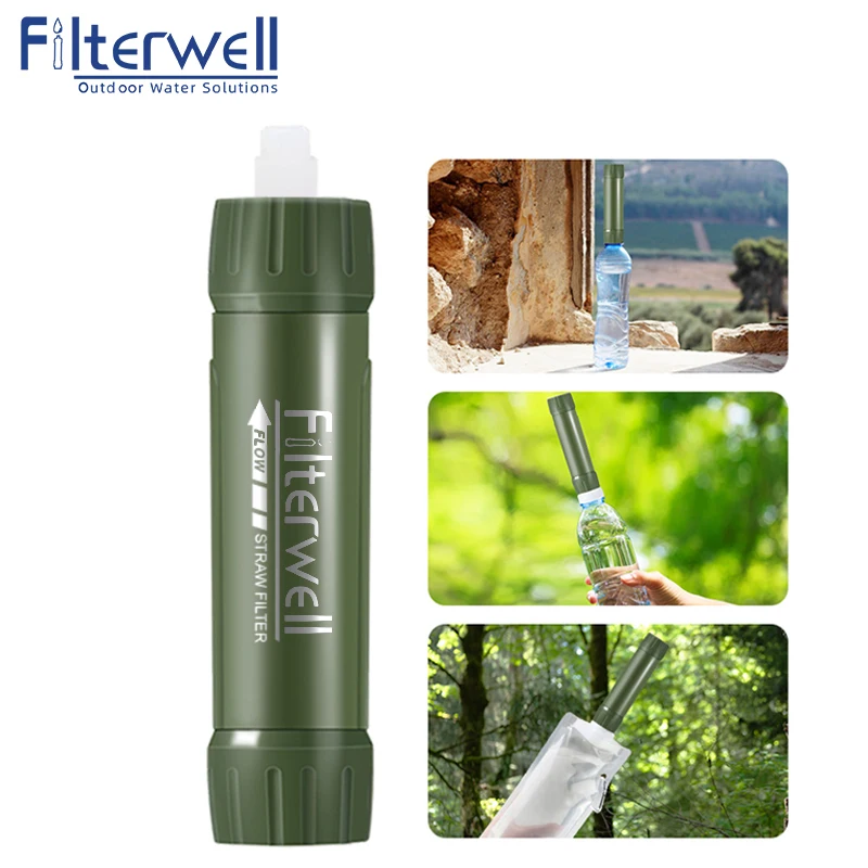 kf-S9cfc509b5f2f4b2d8aa9b9fb929a0e281 Ultimate Green Travel Water Filter Straw for Adventurers - Image 1