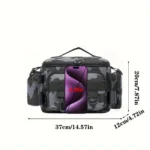Versatile Canvas Fishing Bag: Your Ultimate Adventure Companion - Image 3
