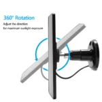 10W 5V IP Security Camera Charger Type-C DC5521 Monocrystalline Portable Solar Panel Wall Mount for Intelligent Doorbell Camera - Image 5