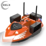 MBLN Bait Boat: 500 m Range, 4 Hoppers for Night Fishing Fun