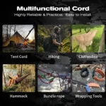 Versatile 550 Paracord Rope for Camping & Survival Adventures - Image 2