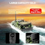 Revolutionary RC Fishing Bait Boat with Fish Finder & Cruise Control - Image 5