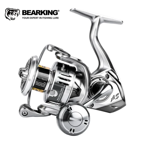 BEARKING Saltwater Reel: Lightweight 9+1 BB for Big Catches