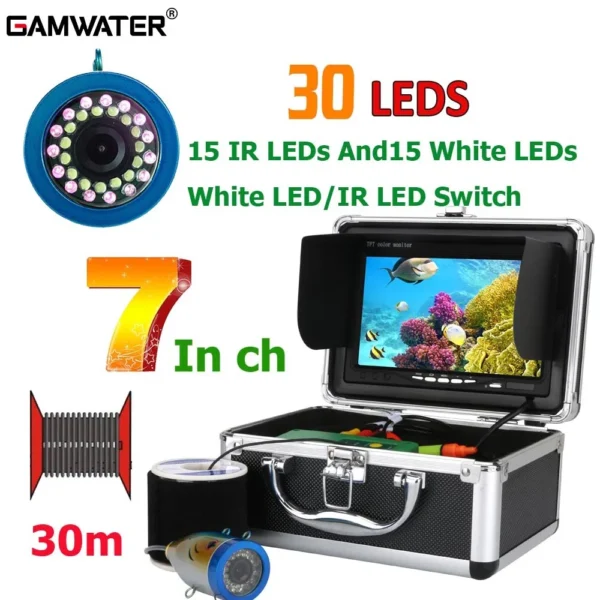 GAMWATER Underwater Fishing Camera: Dive Deep, Catch More!