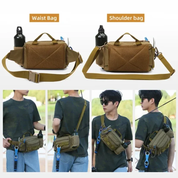 Tactical Fishing Chest Bag - Waterproof, Stylish & Versatile