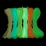 Glow-in-the-Dark Luminous Paracord - 9-Strand Survival Rope