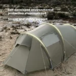 Opalus UL Tent Lightweight Outdoor Hiking Camping Glamping Large Space Tunnel Tent for 2-3 Person 4 Season Travel - Image 2