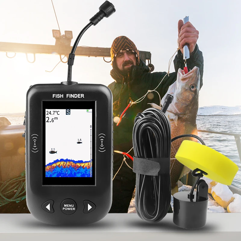 Erchang XF03 Portable Fish Finder - 100 m Sonar Insights