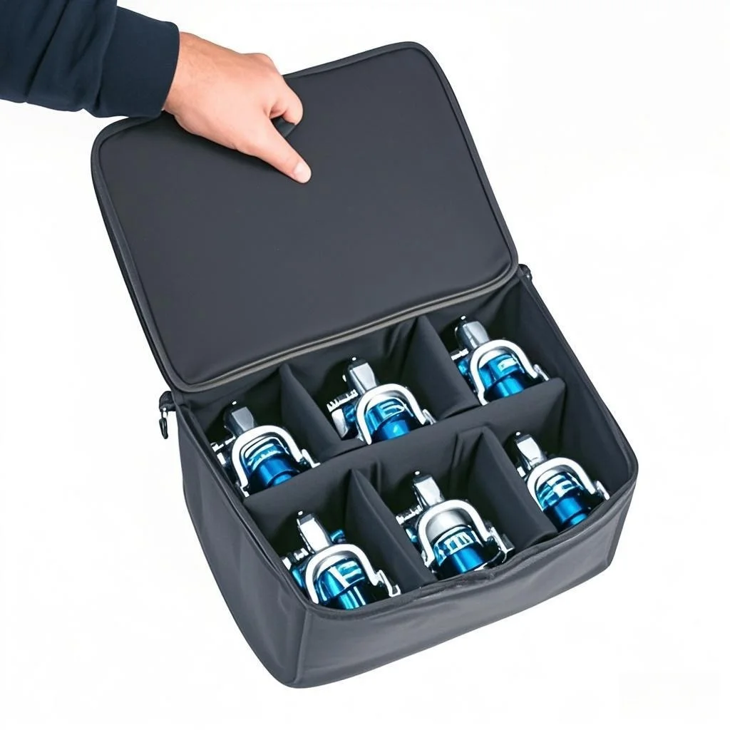 Ultimate Fishing Reel Bag: Water-Resistant & Portable Storage