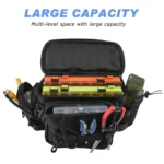 Goture Multifunctional Fishing Tackle Bag: Organize & Conquer - Image 4